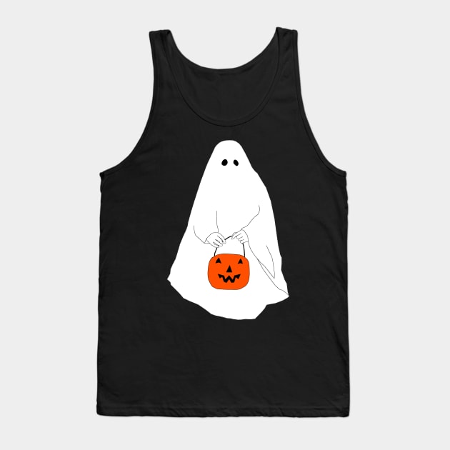 Ghost Tank Top by edajylix